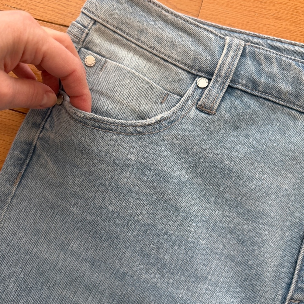 NWT Liverpool Abby Hi-Rise Ankle Keniston Blue Jeans Size 12/31 Women - Picture 13 of 14